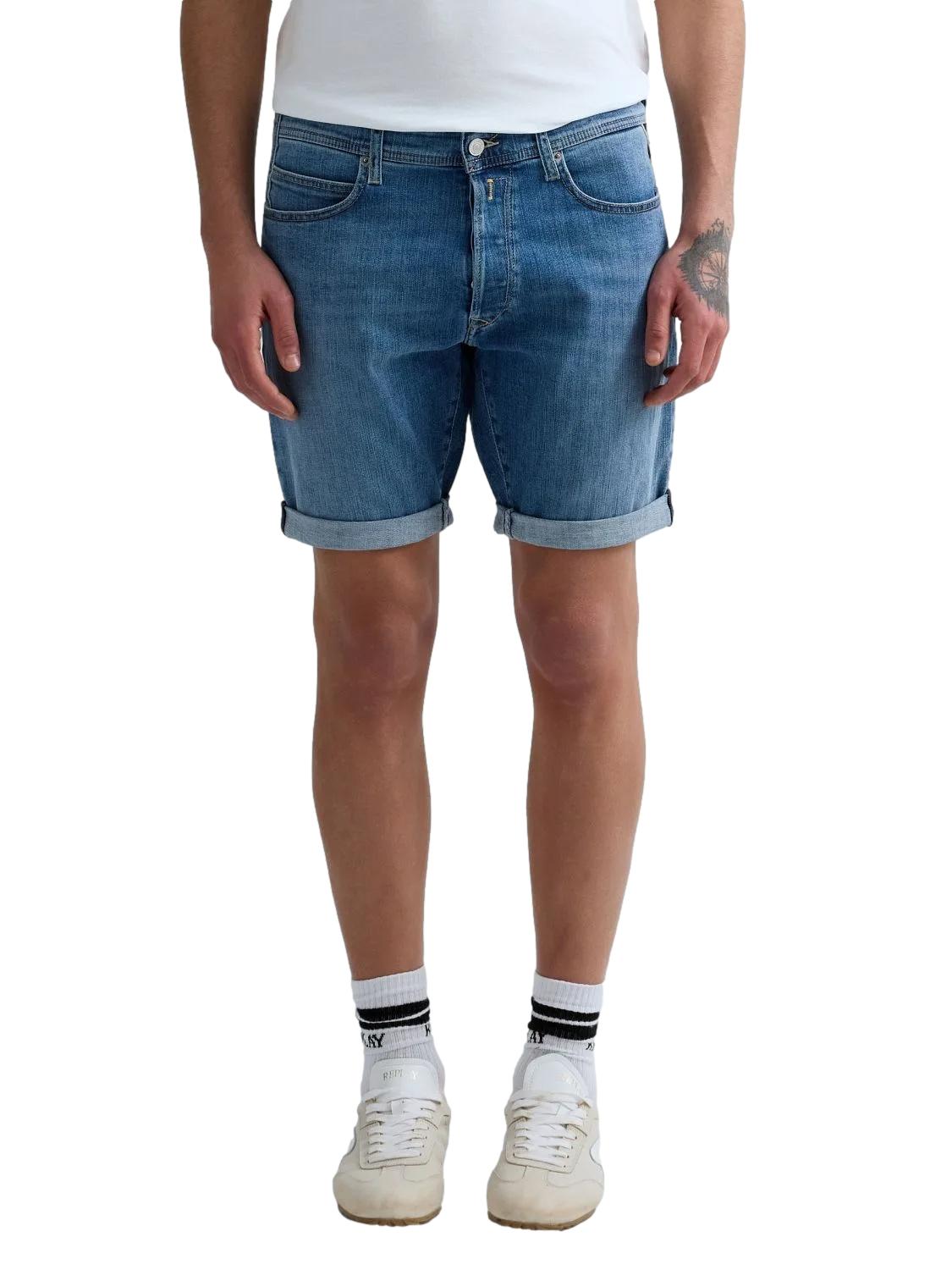 Replay RBJ.981 Short Shorts Denim - chrismoa.no