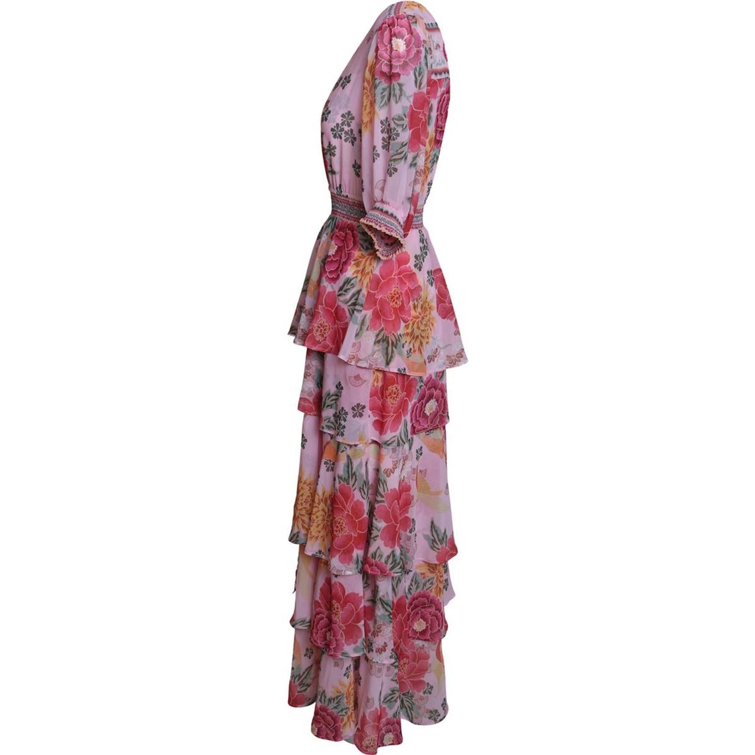 Hale Bob Wisteria Kjole Pink