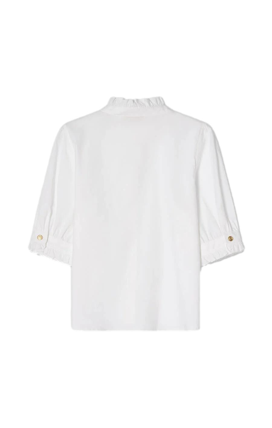 Busnel Mica Blouse Bluse Hvit - chrismoa.no