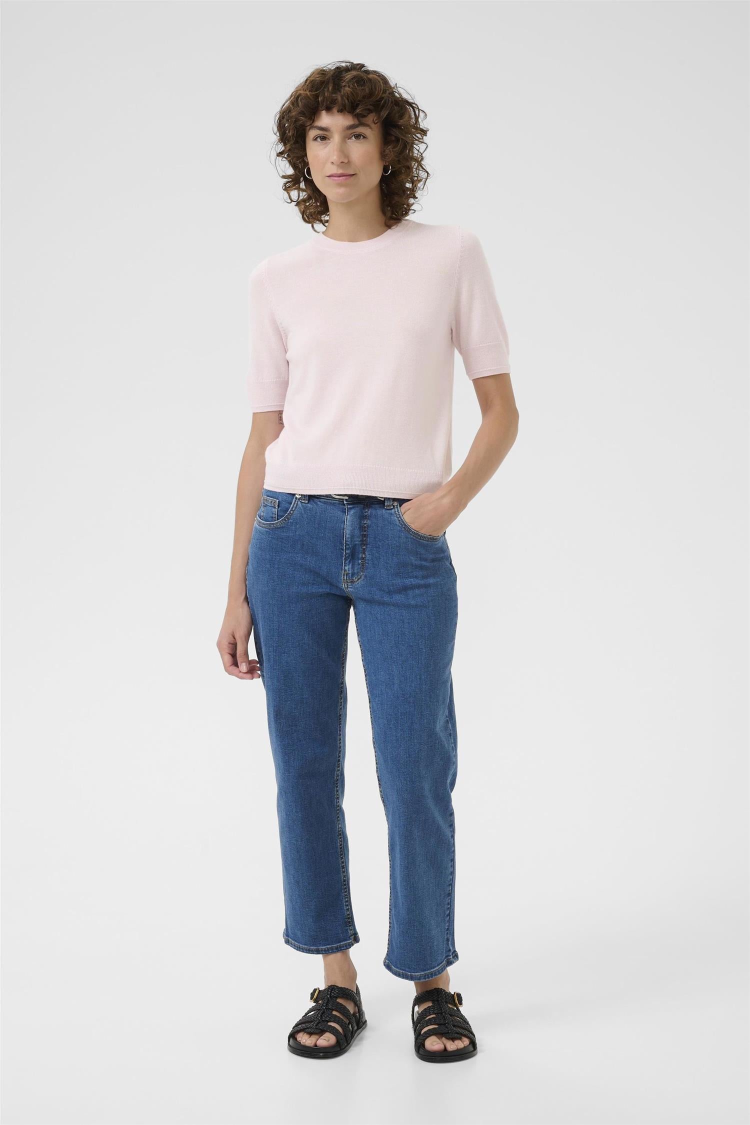 Part Two Natanyapw Pullover Genser Mauve Chalk