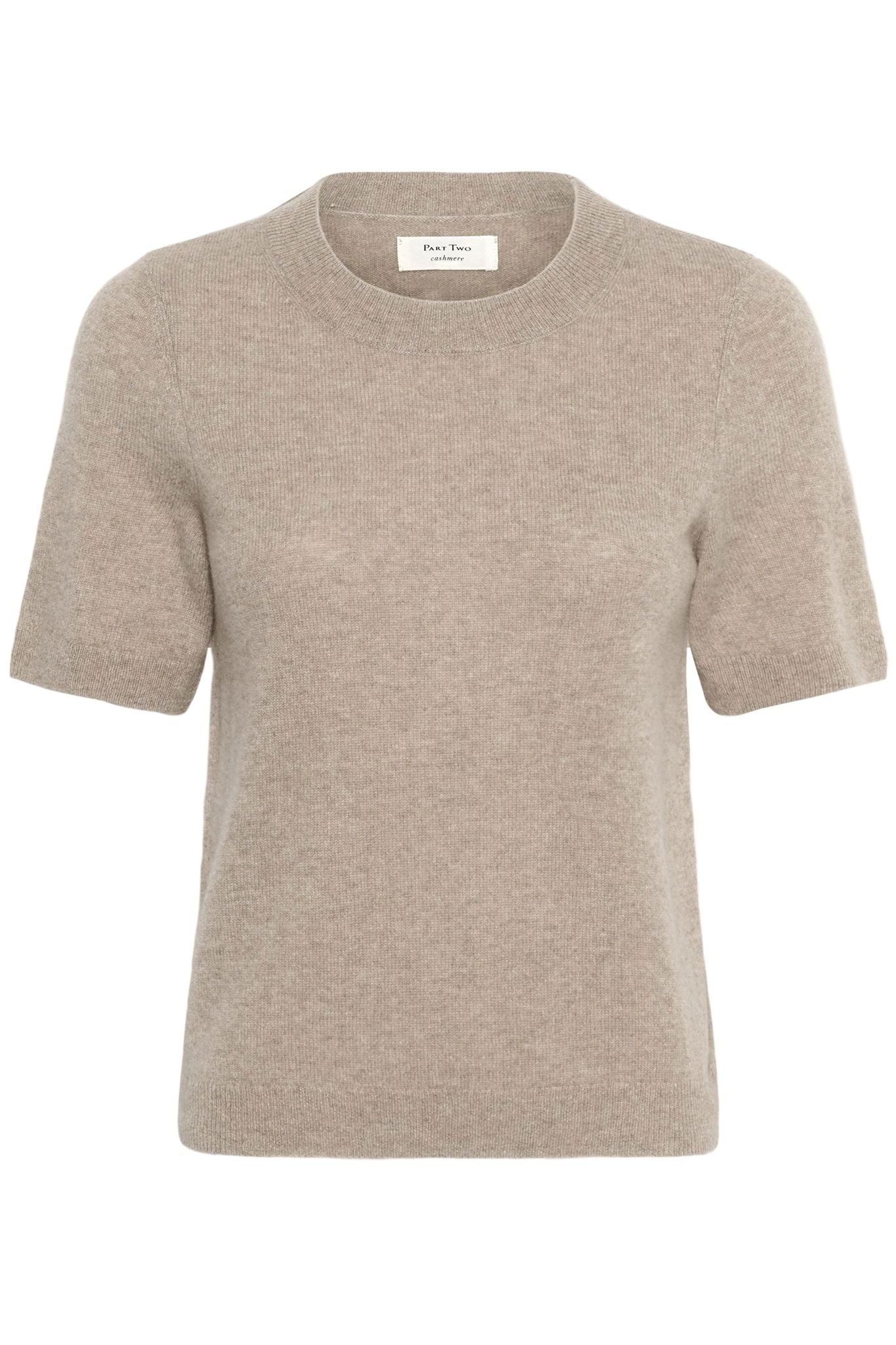 Part Two Everlottapw Pullover Genser Light Camel Melange