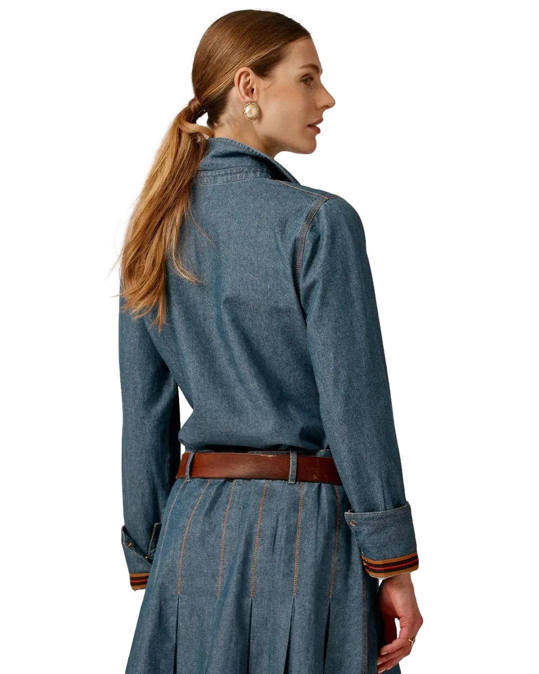 By TiMo Denim Shirt Skjorte Denim