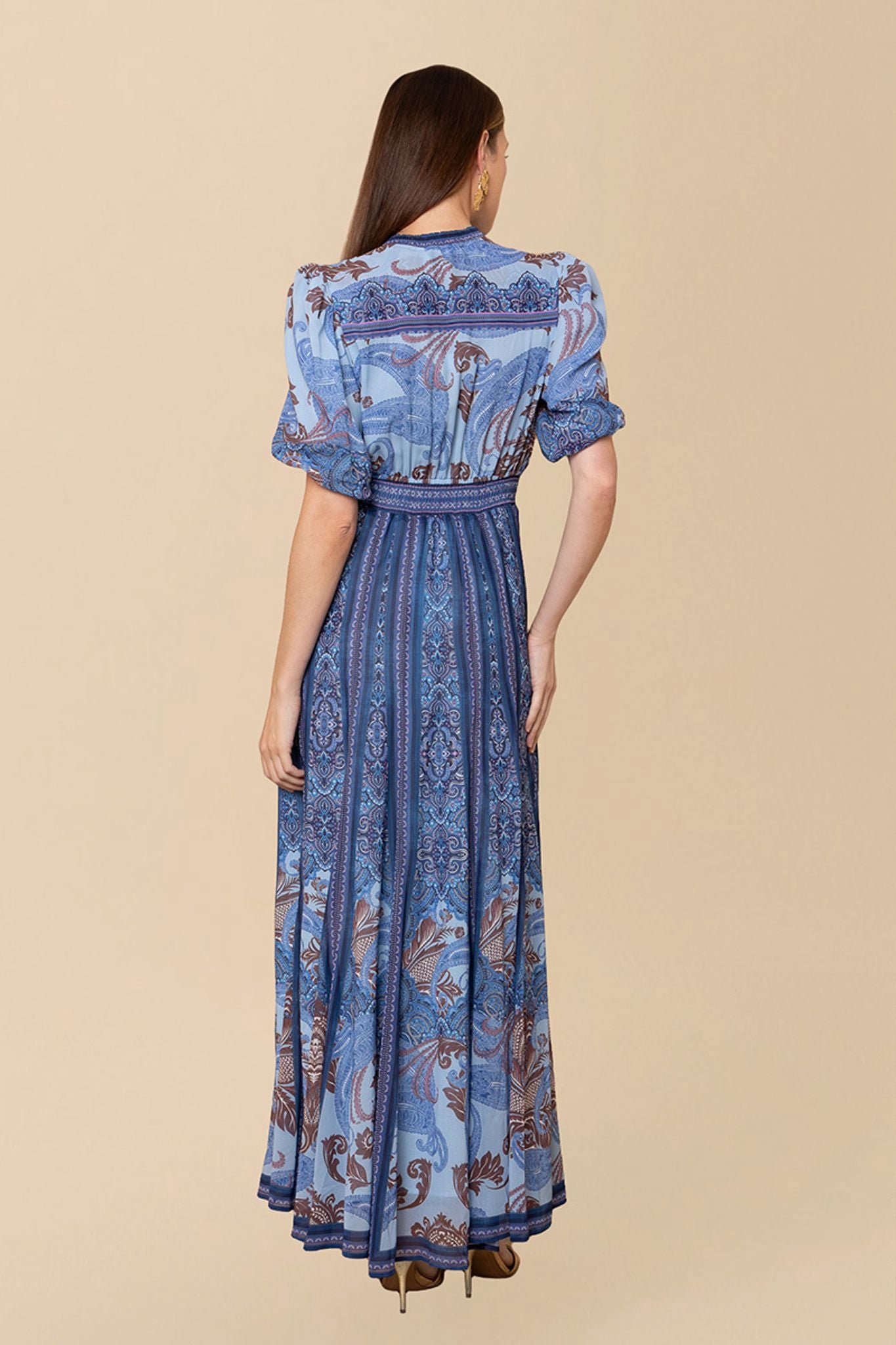 Hale Bob Liliosa Kjole Blue