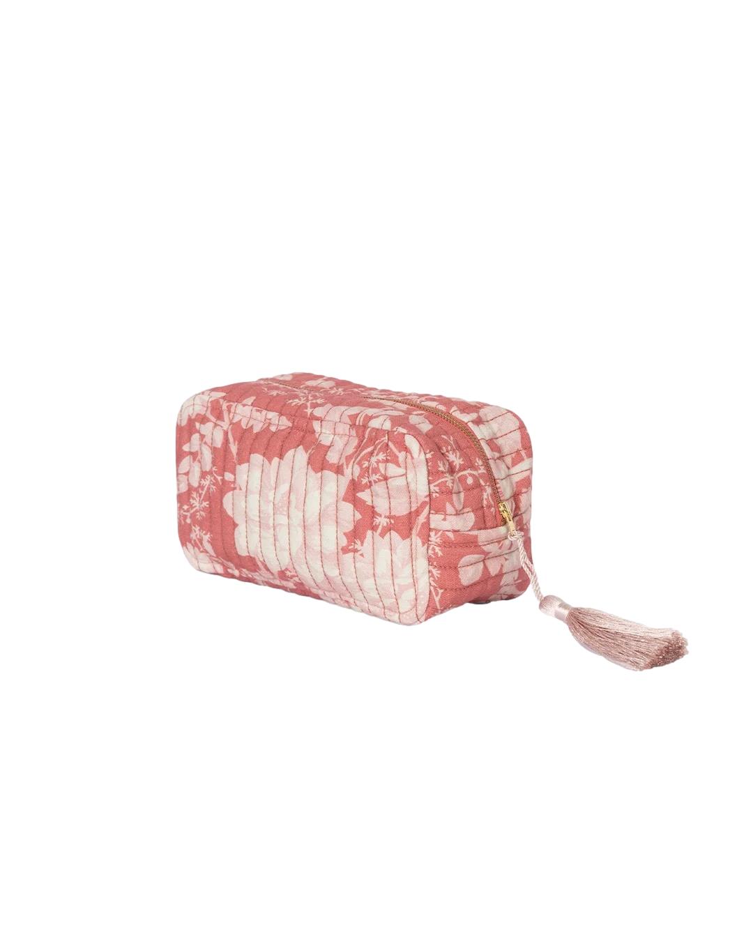 By TiMo Cosmetic Bag Cotton Toalettmappe Gammelrosa - chrismoa.no