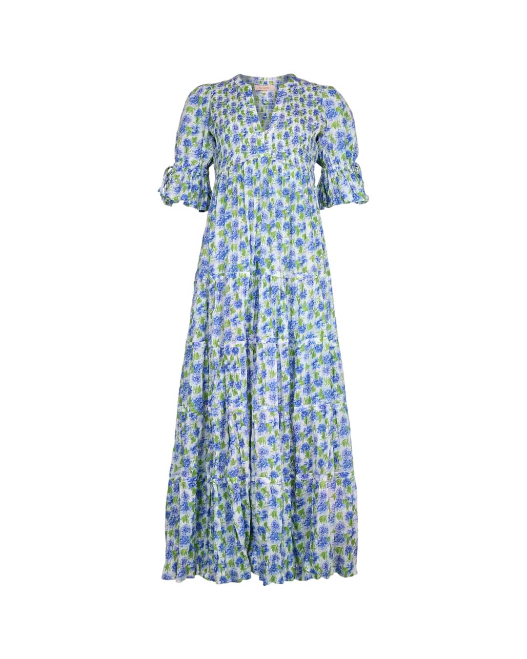 By TiMo Twisted Maxi Dress Kjole Blå