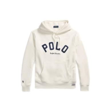 Polo Ralph Lauren THE RL FLEECE LOGO HOODIE Genser Cream - chrismoa.no