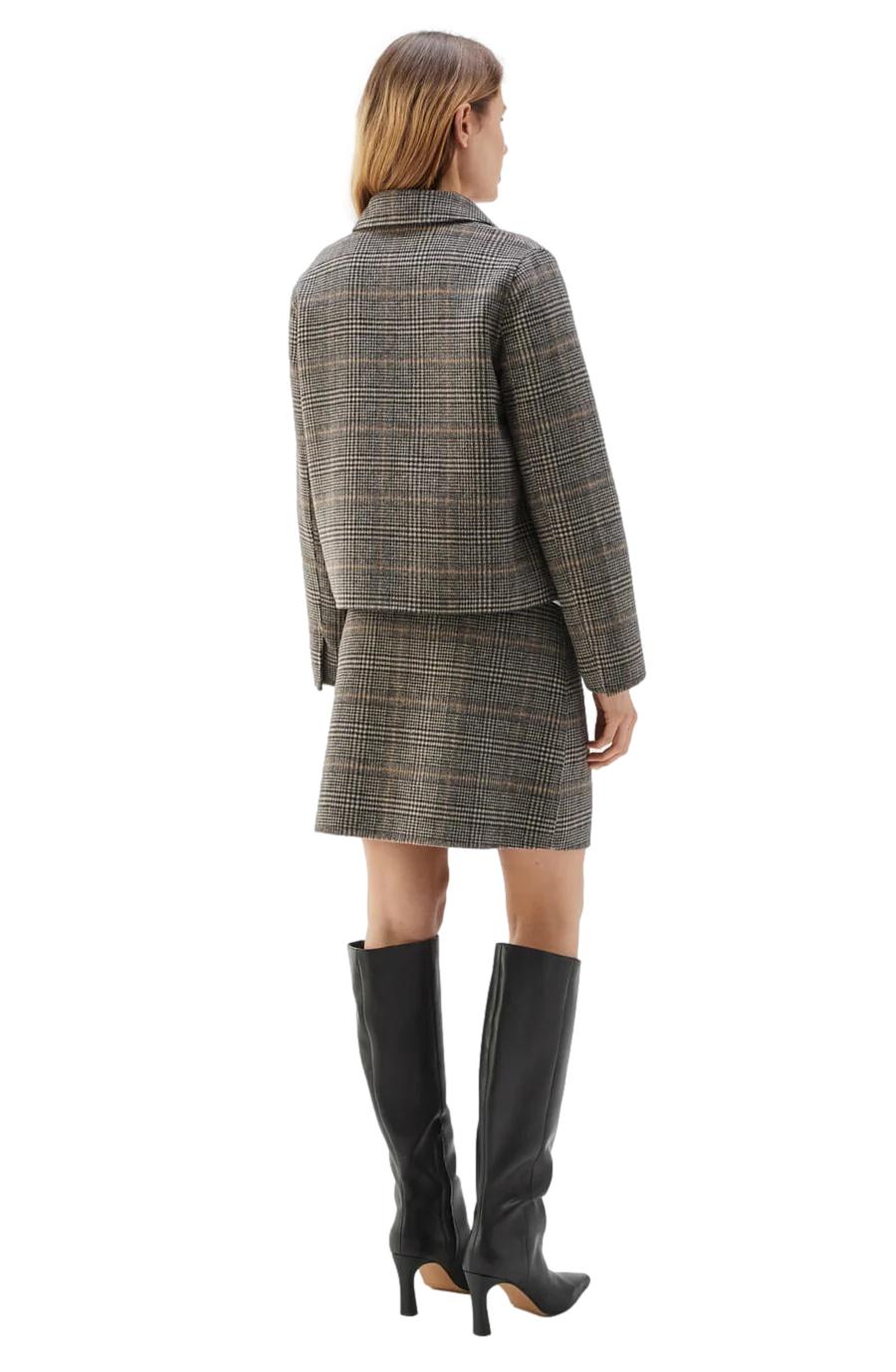 Busnel Marit Checked skirt Skjørt Ruter