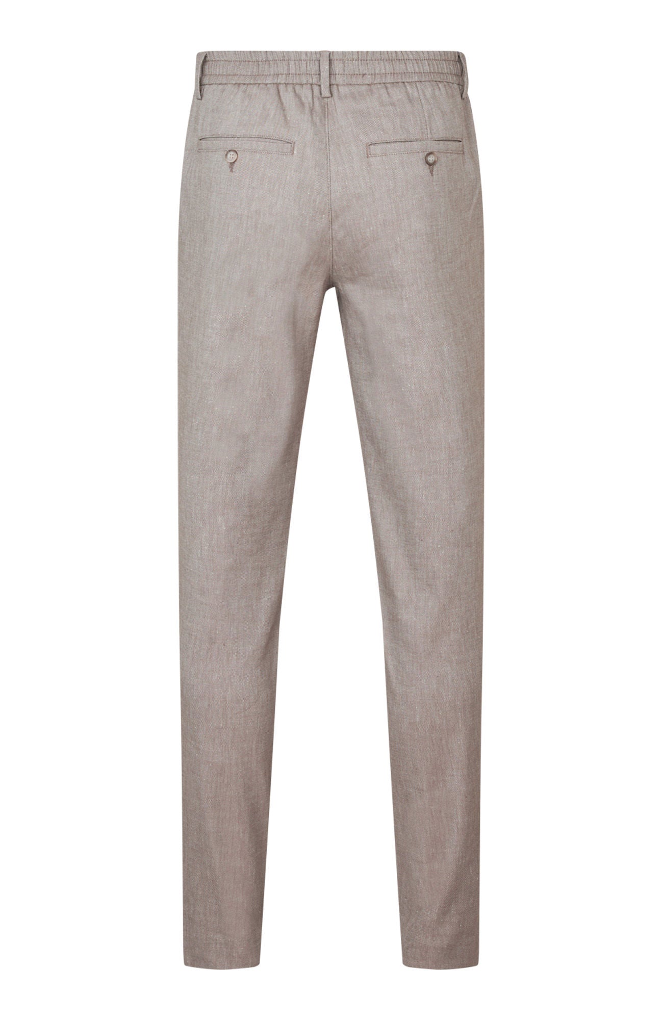 Plain Units Theopl 769 Dressbukse Walnut Linen