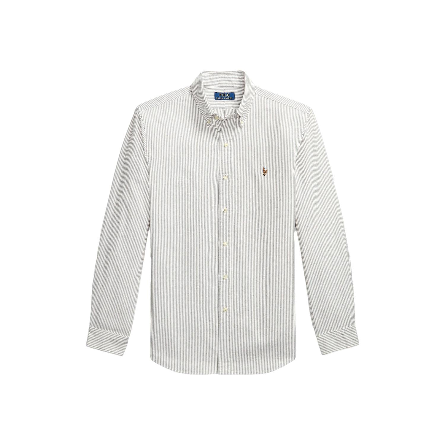 Polo Ralph Lauren Custom Fit Striped Oxford shirt Skjorte Striper - chrismoa.no