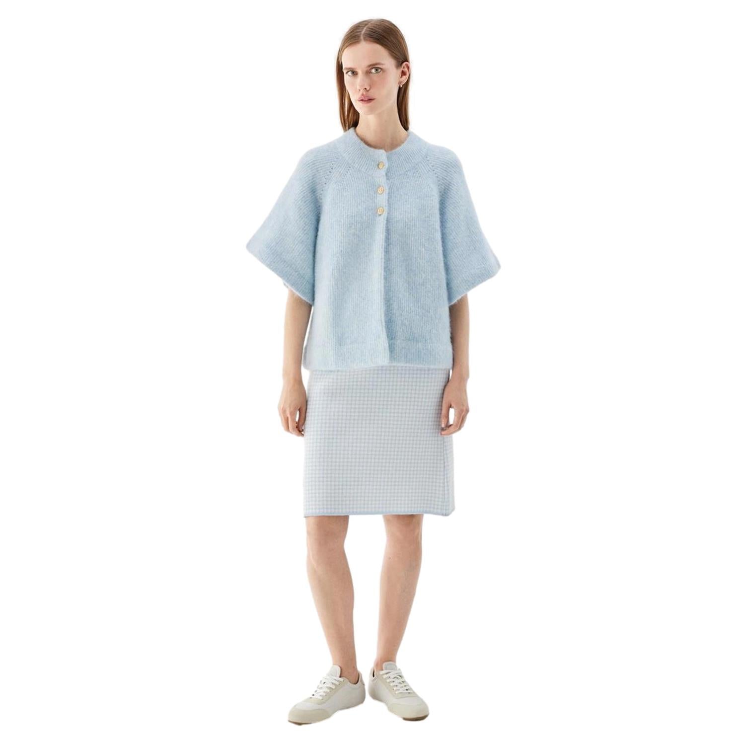 Busnel Vilanie Cardigan Genser Lys Blå Melert - chrismoa.no