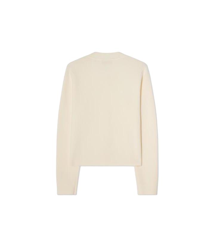 Busnel ALLIE SOLID CARDIGAN Genser Off-White