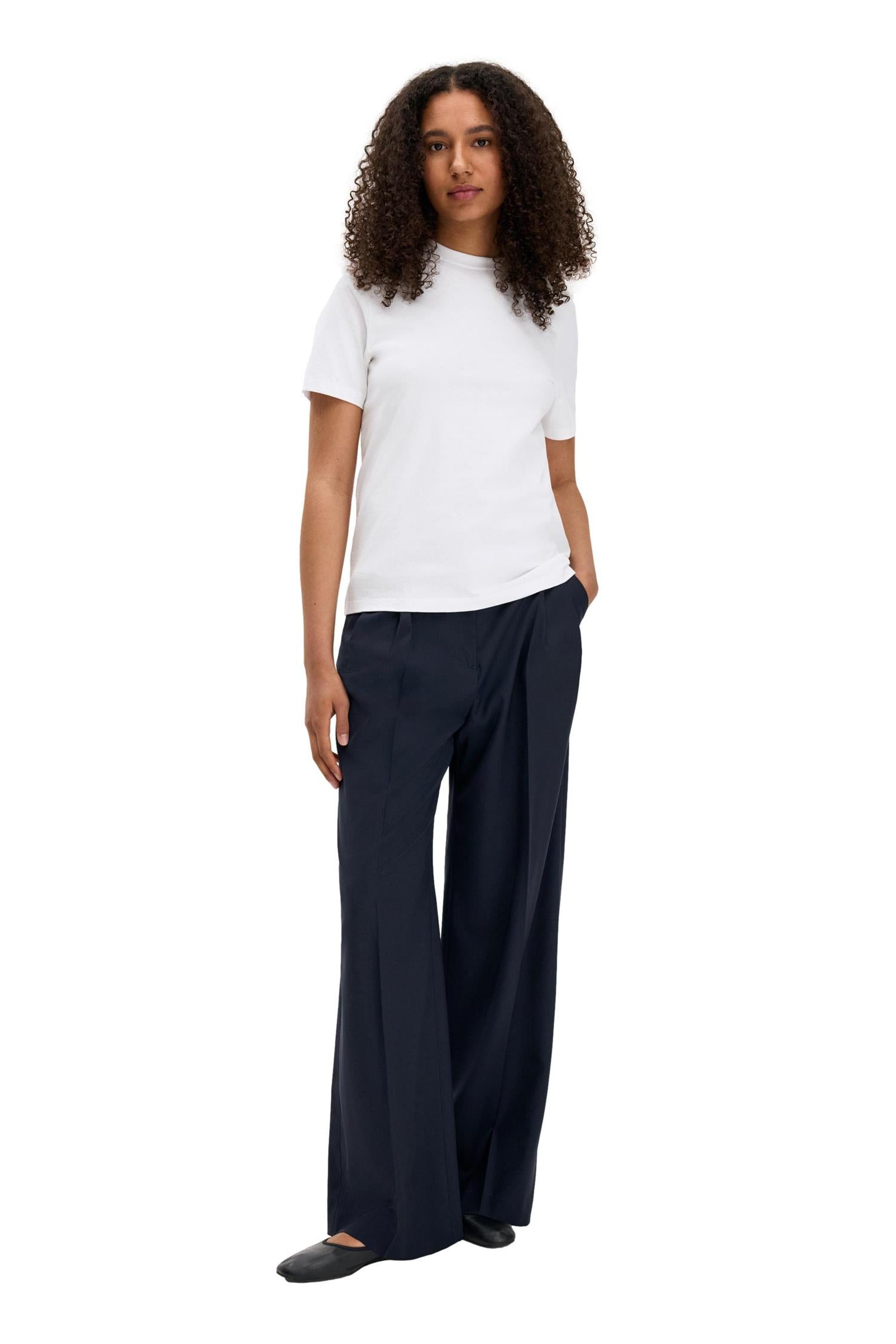 Filippa K Filippa Tee T-Shirt Hvit - chrismoa.no