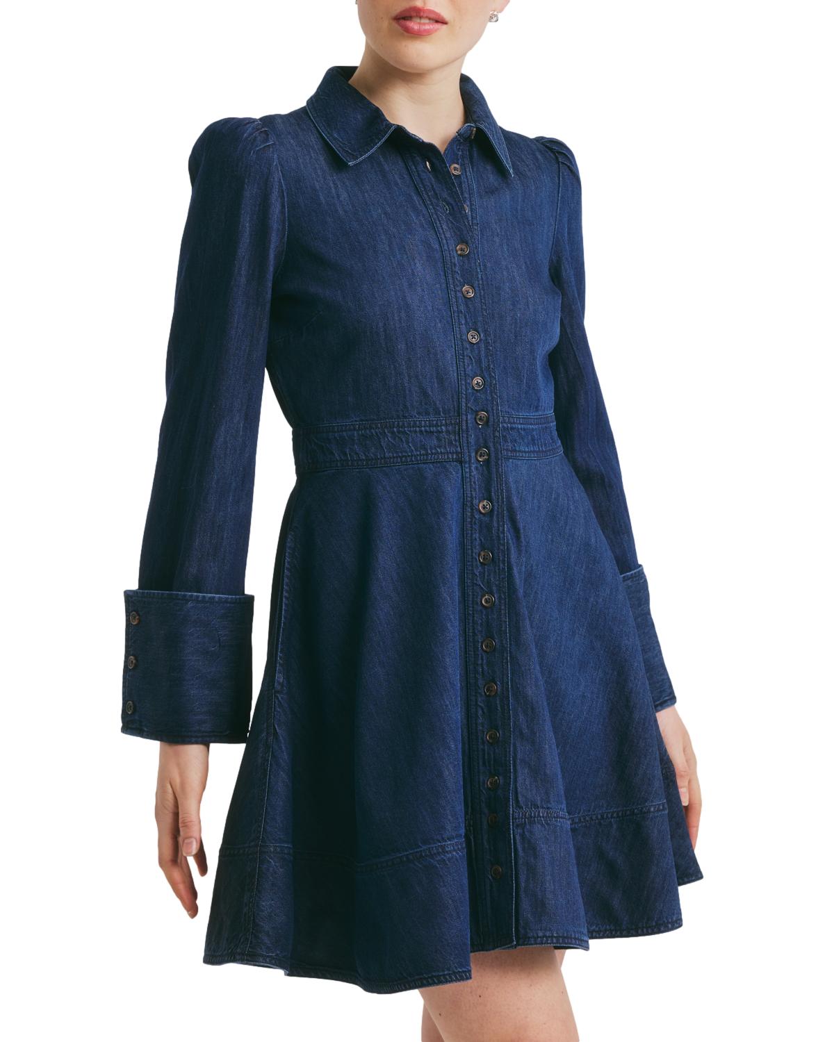 By TiMo Denim Mini Dress Kjole Denim