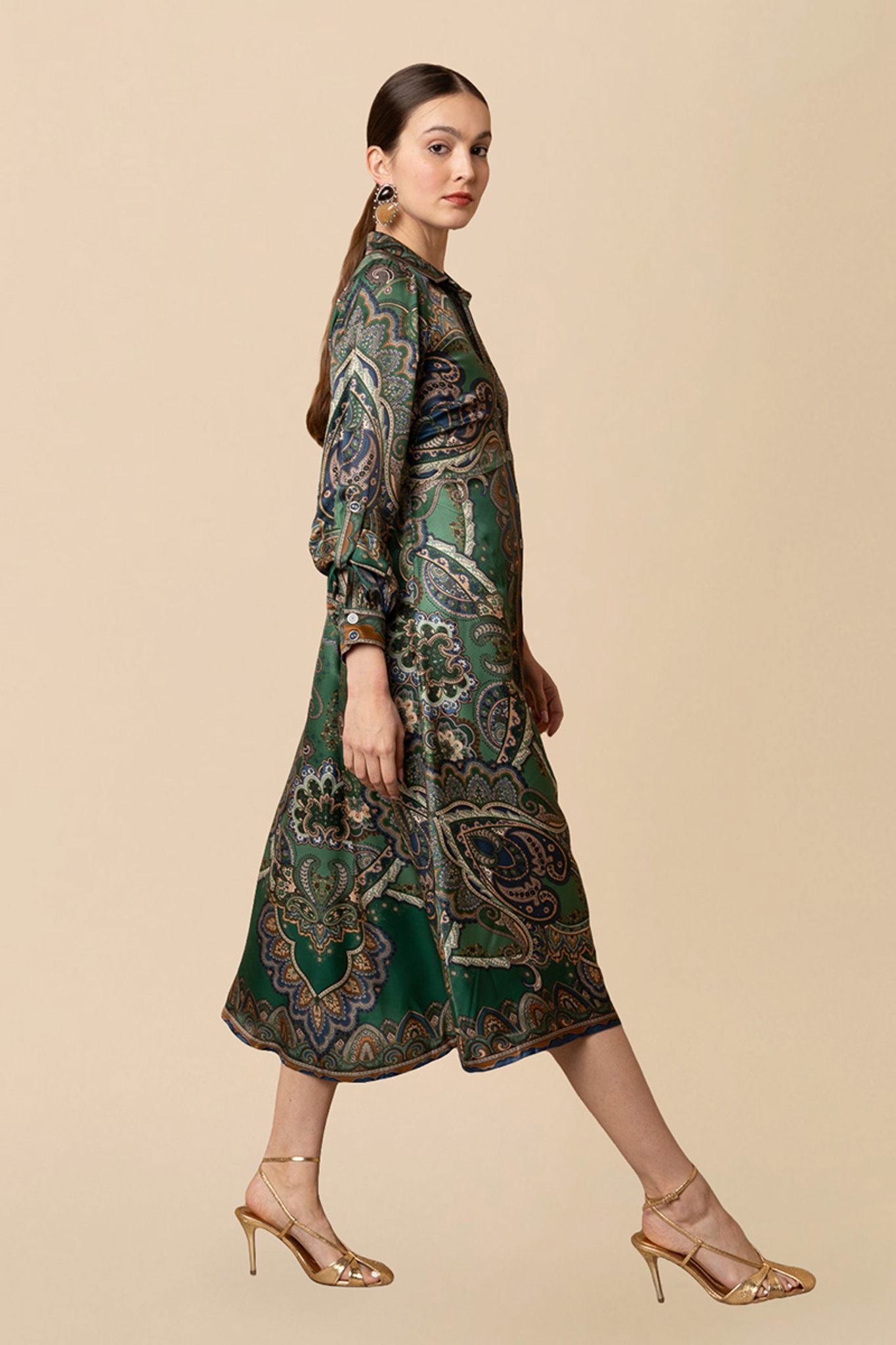 Hale Bob Sonali Kjole Emerald