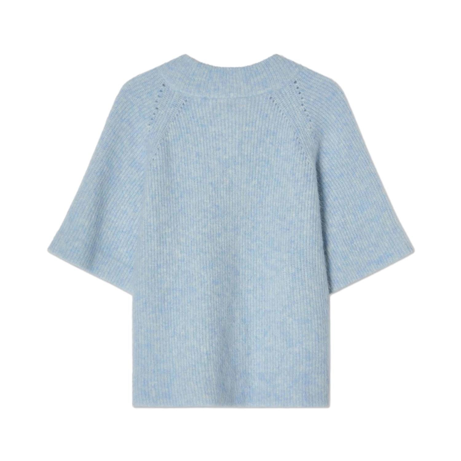 Busnel Vilanie Cardigan Genser Lys Blå Melert - chrismoa.no