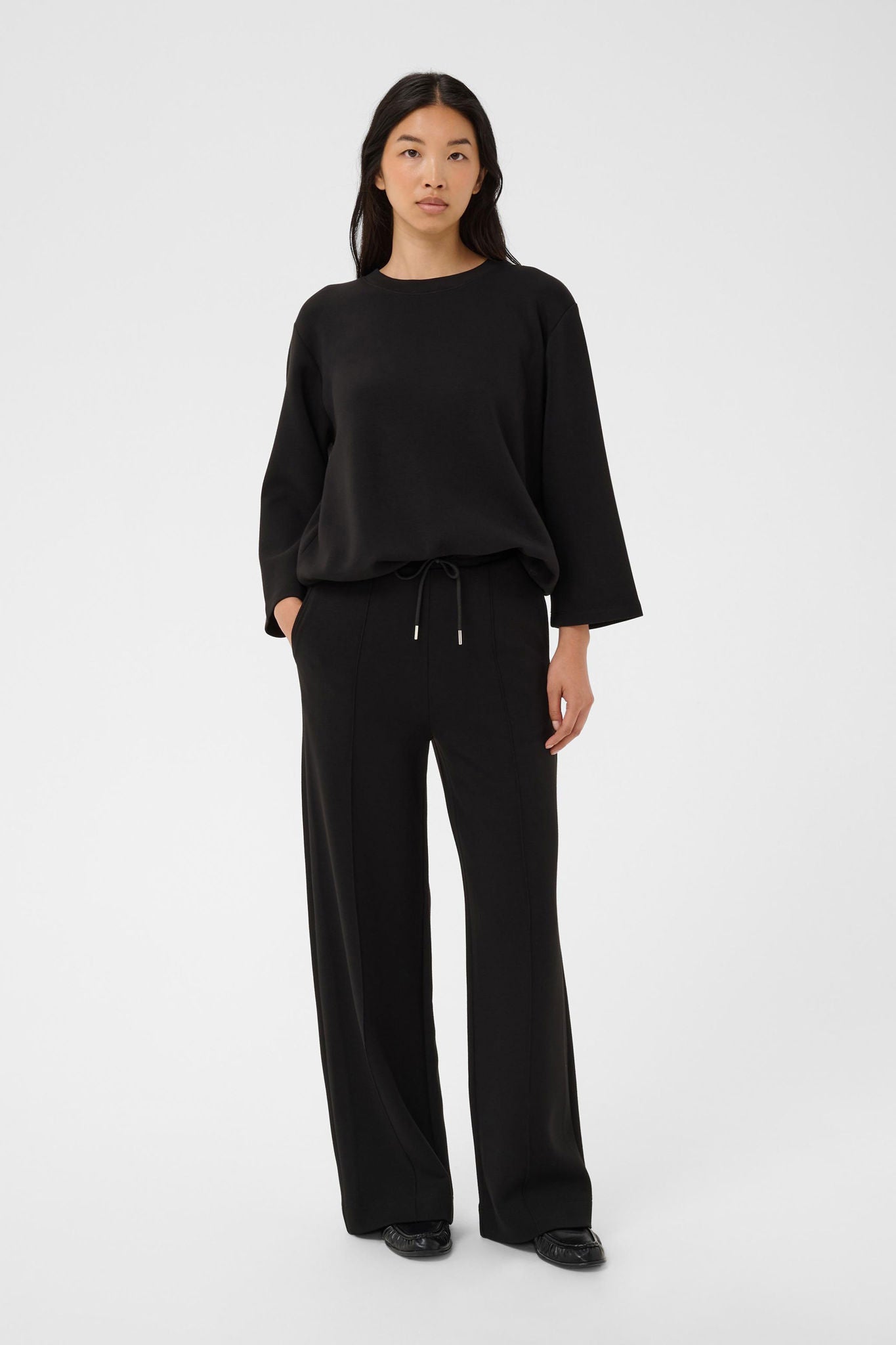 Part Two Chelinepw Pants Bukse Black
