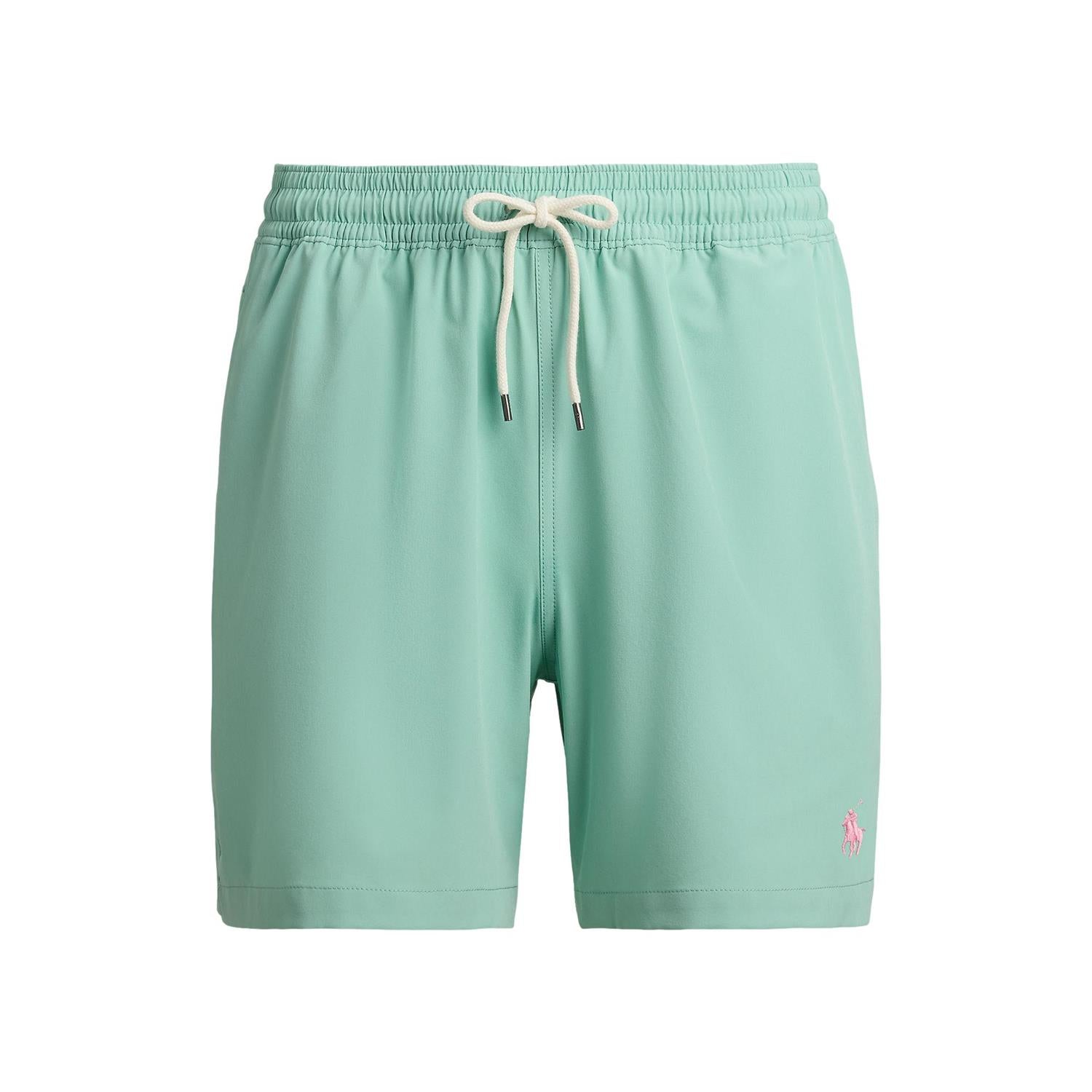 Polo Ralph Lauren 5.75-Inch Traveler Classic Swim Trunk Badeshorts Turkis - chrismoa.no