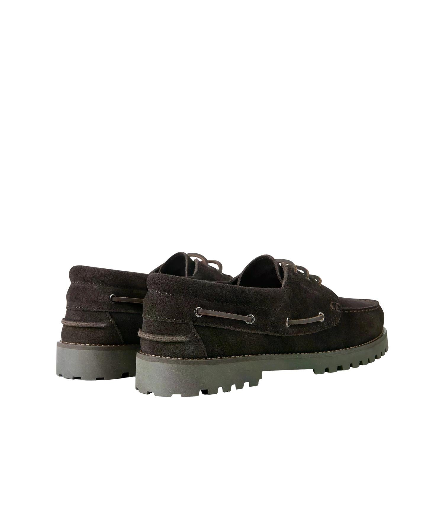 Garment Project Ollie Boat shoe - brown suede Sko Brun