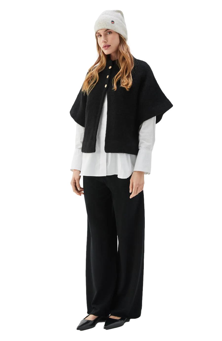 Busnel Vilanie Cardigan Genser Sort