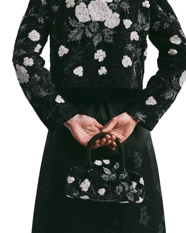 By TiMo Beaded Purse Veske Sort