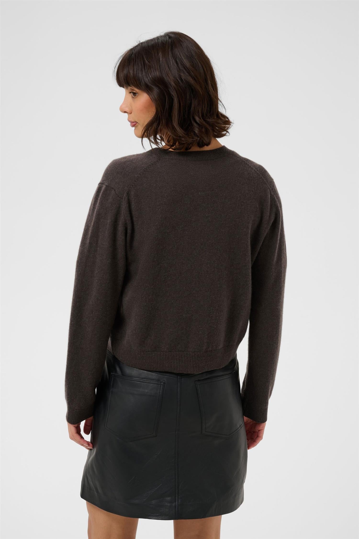 Part Two Carimipw Cardigan Genser Mole' Melange