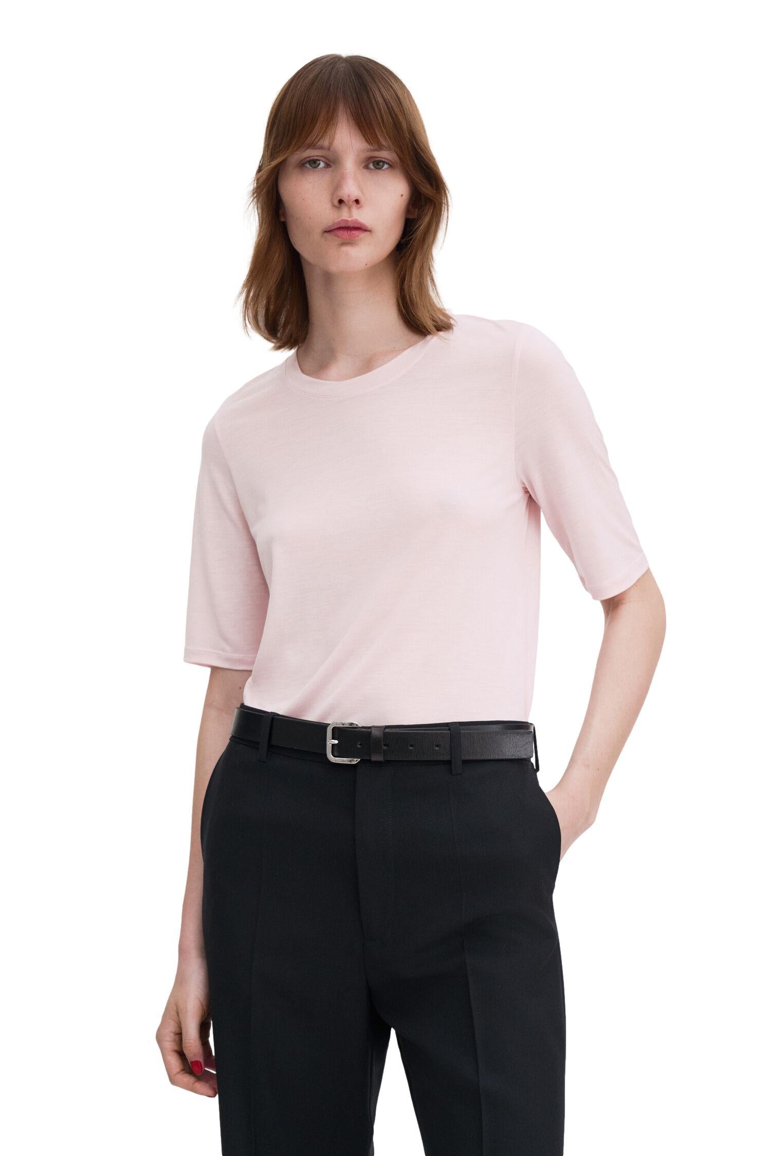 Filippa K Elena Tee T-Shirt Rosa - chrismoa.no