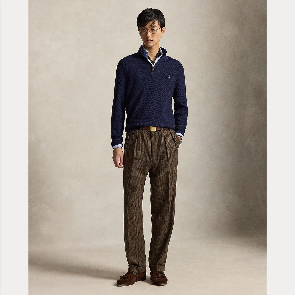 Polo Ralph Lauren Washable wool polo Genser Blå