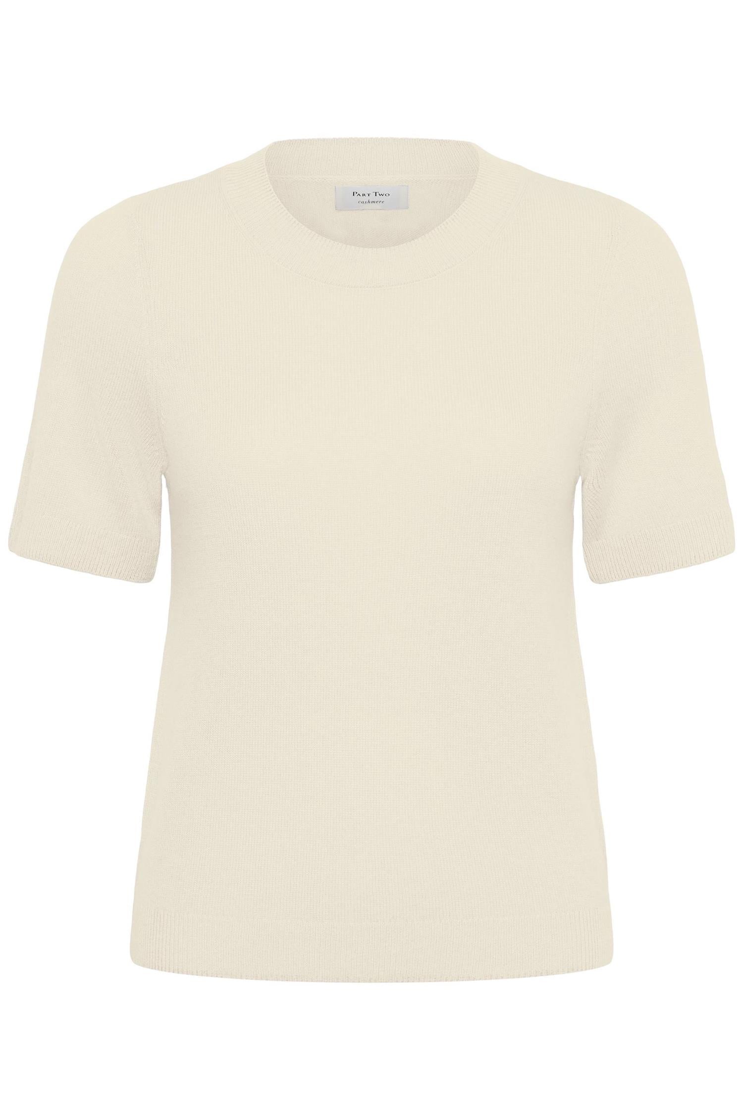 Part Two Everlottapw Pullover Genser Whisper White