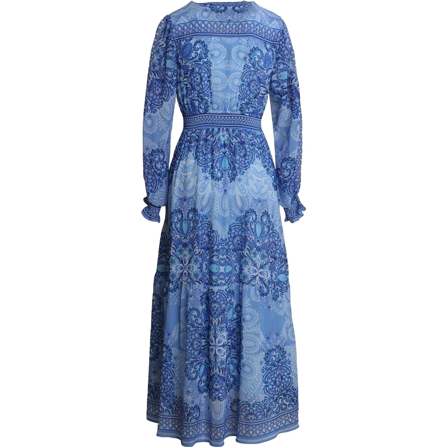 Hale Bob Eleanora Long Dress Kjole Blå - chrismoa.no