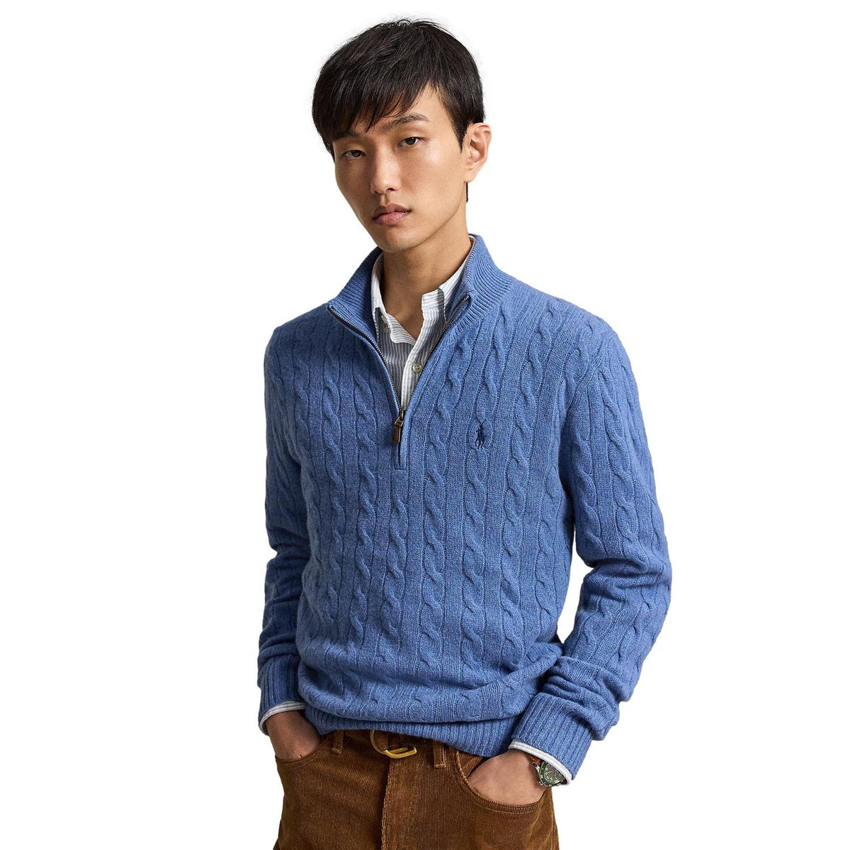 Polo Ralph Lauren Long Sleeve Pullover Genser Blå