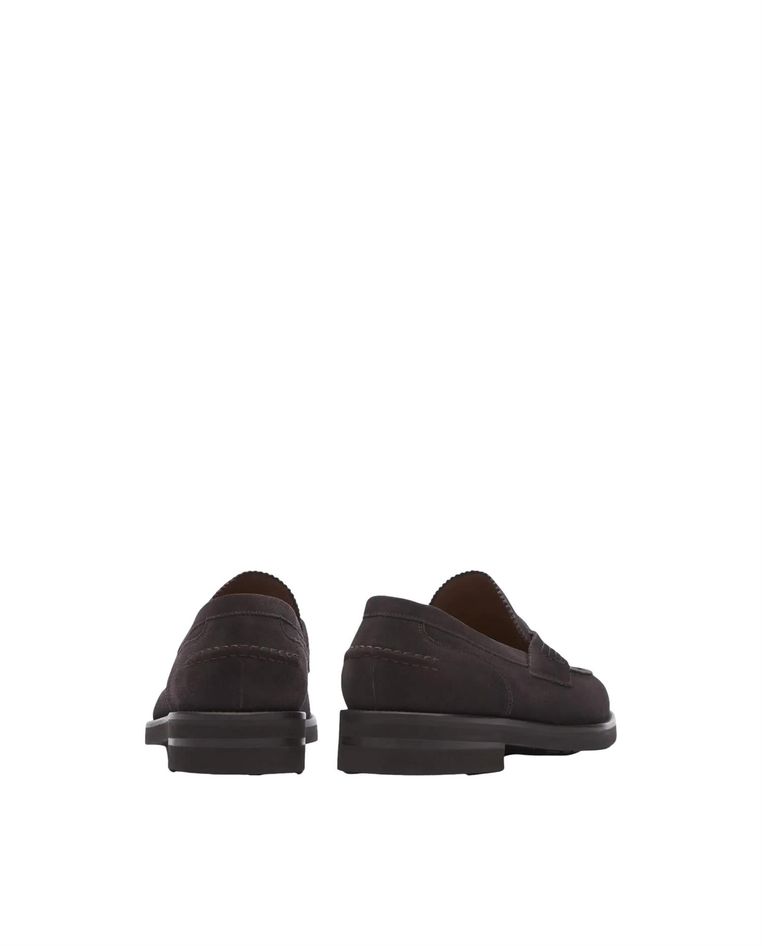 Lottusse Daytona  Mocha Suede Calf Boat Shoes Sko Mørkebrun - chrismoa.no