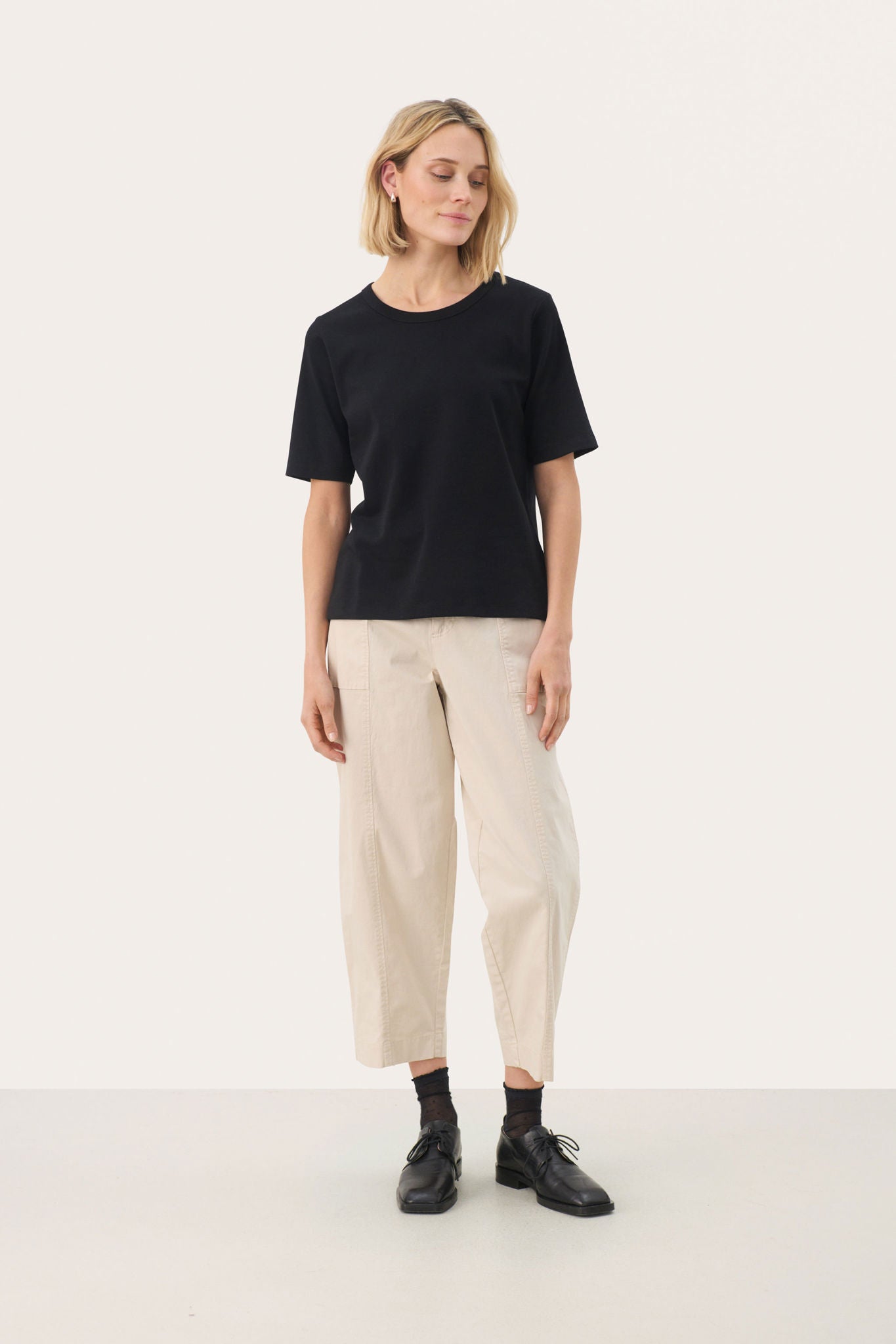 Part Two Ratanapw Tshirt T-Shirt Black
