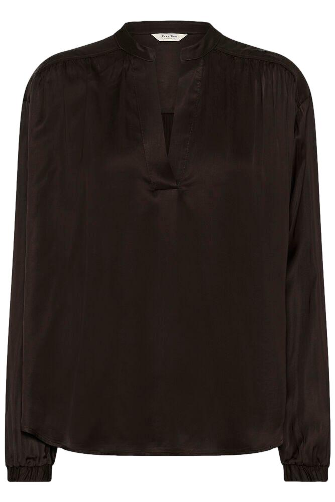Part Two NatalesPW BL Bluse Brun - chrismoa.no