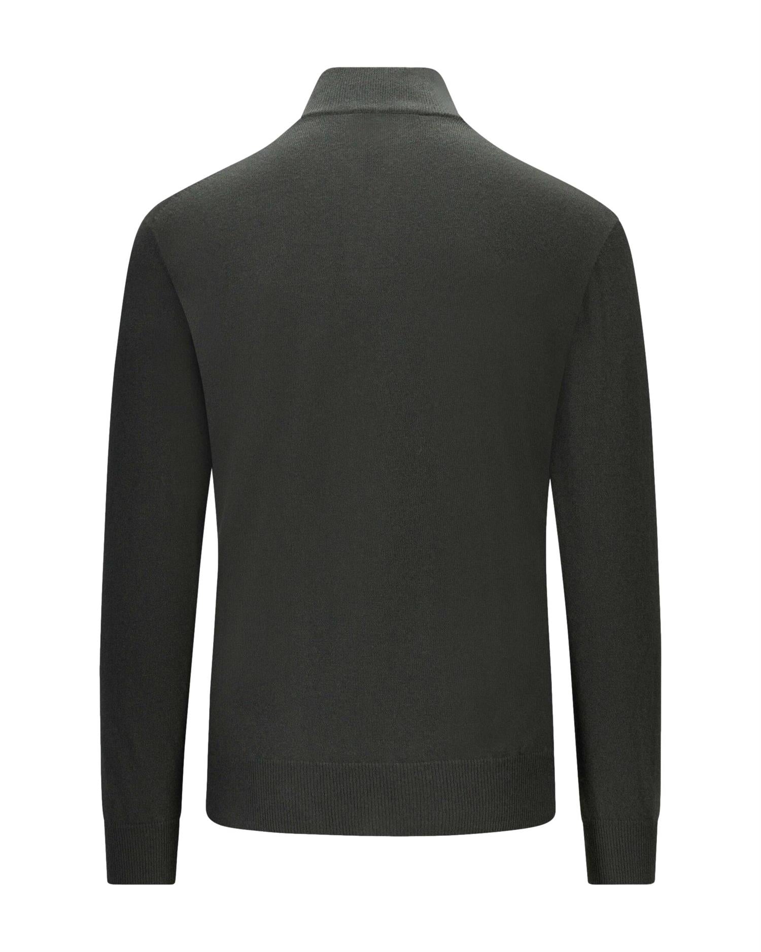 Lacrosse Biden Lambswool 1/2 zip Genser Oliven
