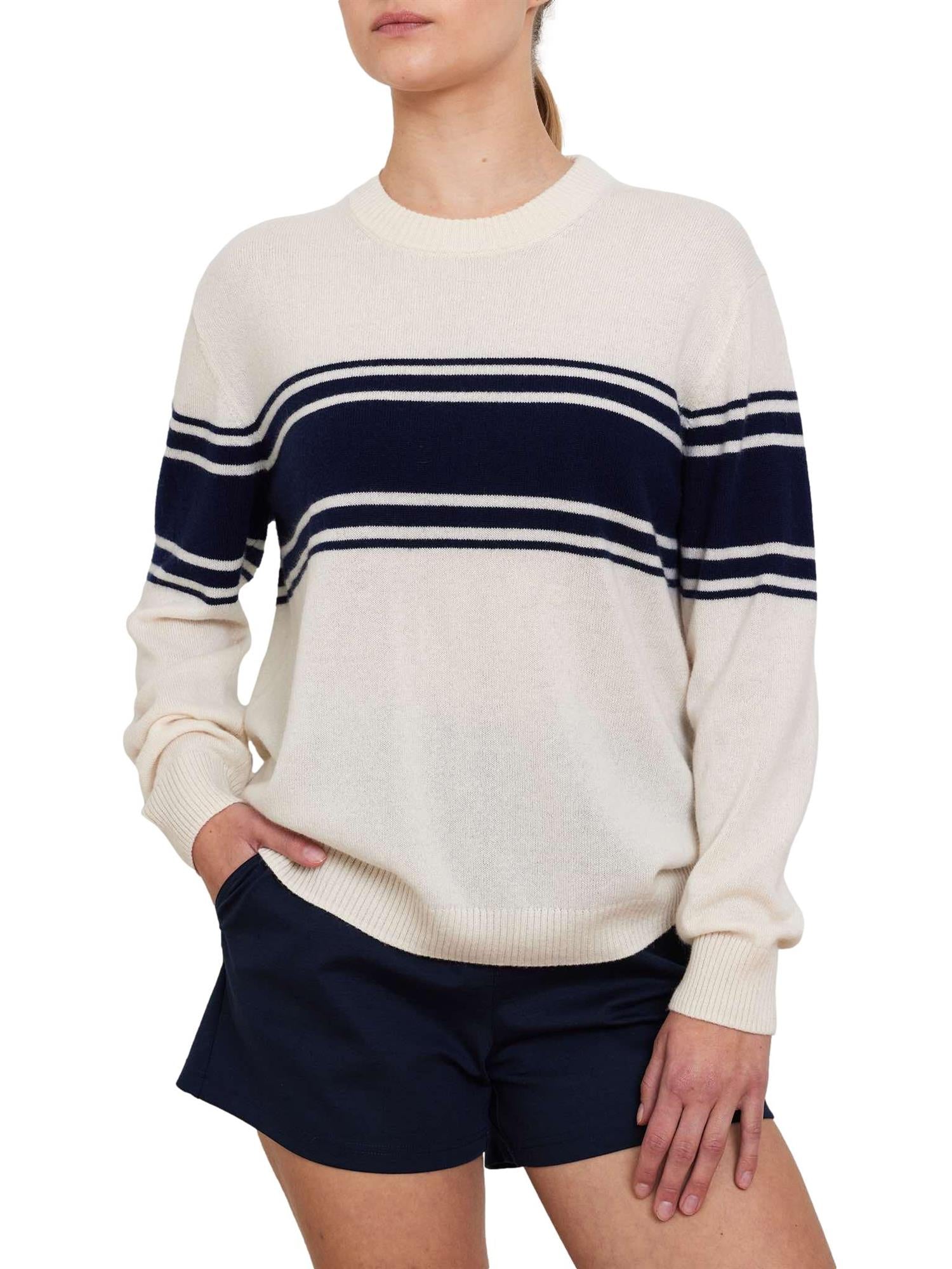 We Norwegians Yacht Sweater Women Genser Off-White