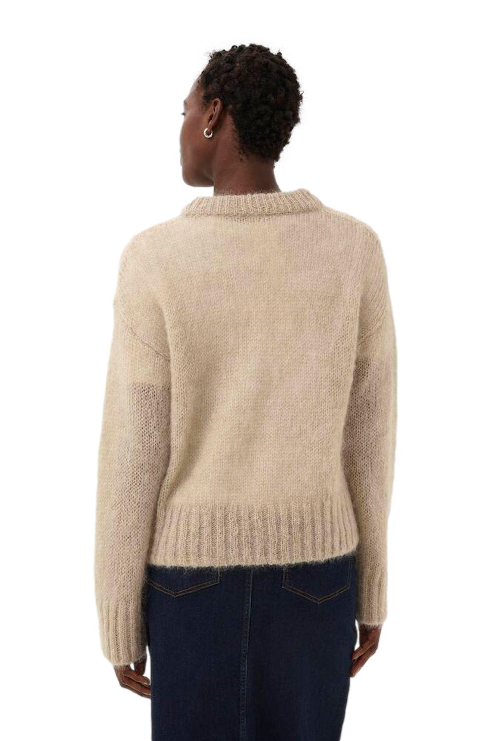Part Two SillePW Pullover Genser Lys-Beige
