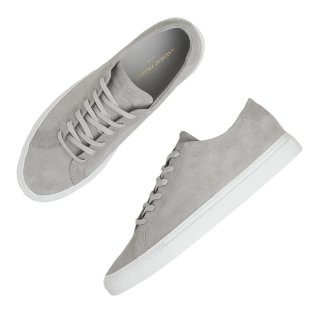 Garment Project Type Light Grey Suede Sko Lysegrå