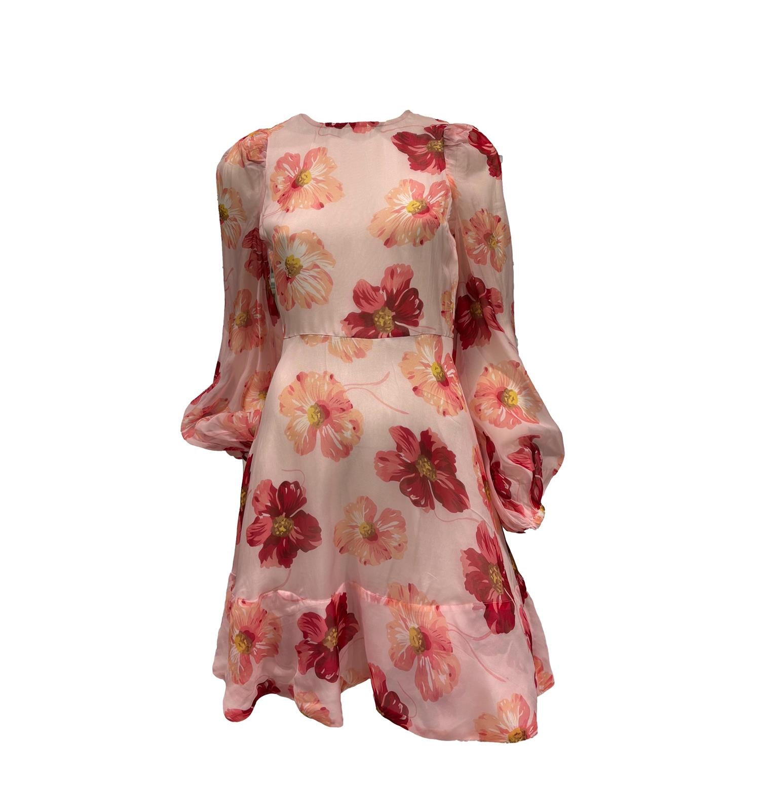 By TiMo Organza Mini Dress Kjole Rosa