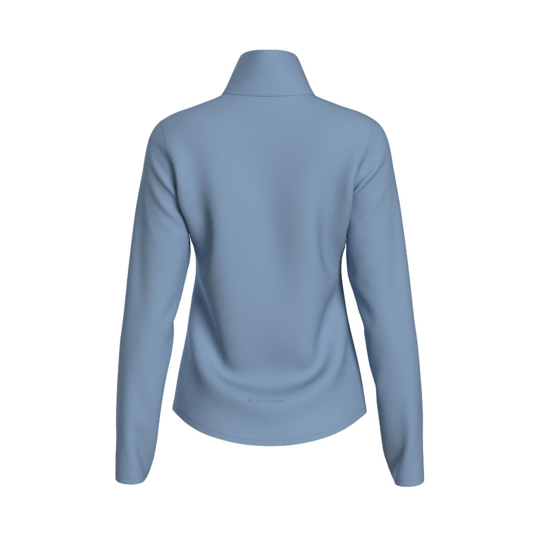 We Norwegians Honor zipped longsleeve Genser Lyseblå - chrismoa.no