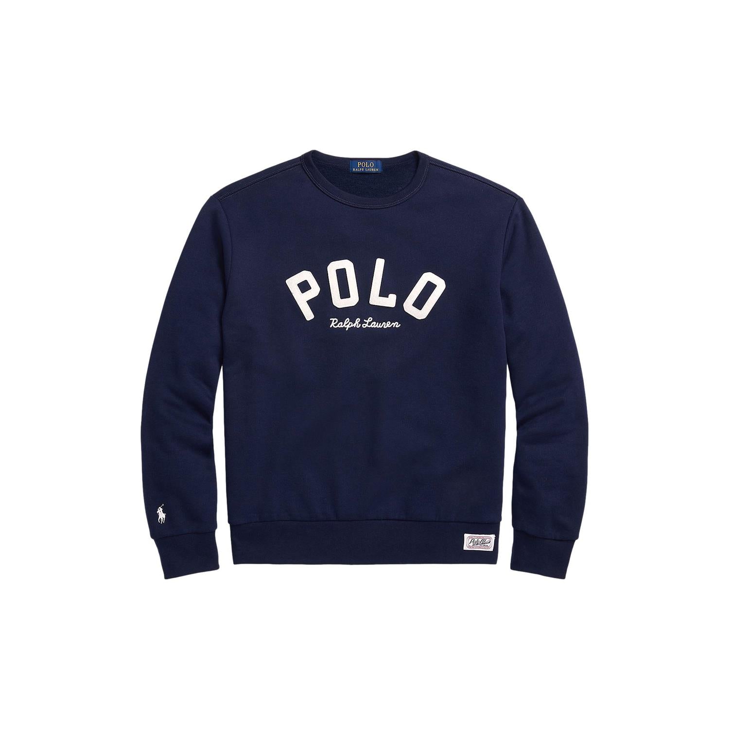 Polo Ralph Lauren THE RL FLEECE LOGO SWEATSHIRT Genser Marine - chrismoa.no