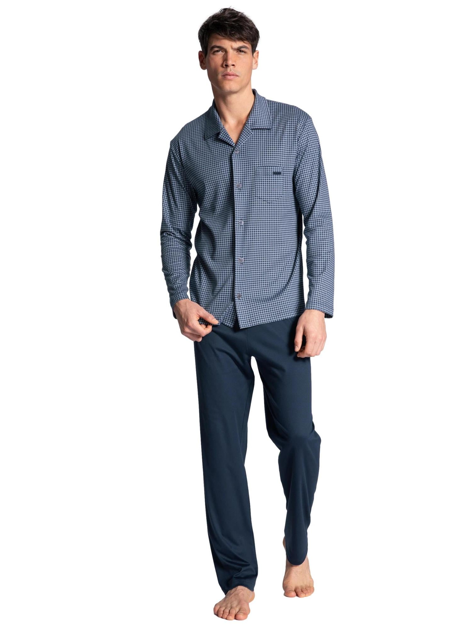 Calida Pyjamas Pysj Blå