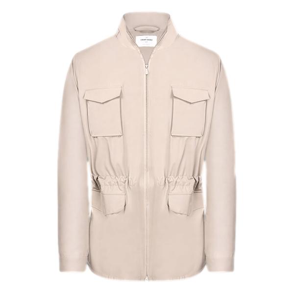 Gran Sasso Giubbino M/L Zip Jakke Beige