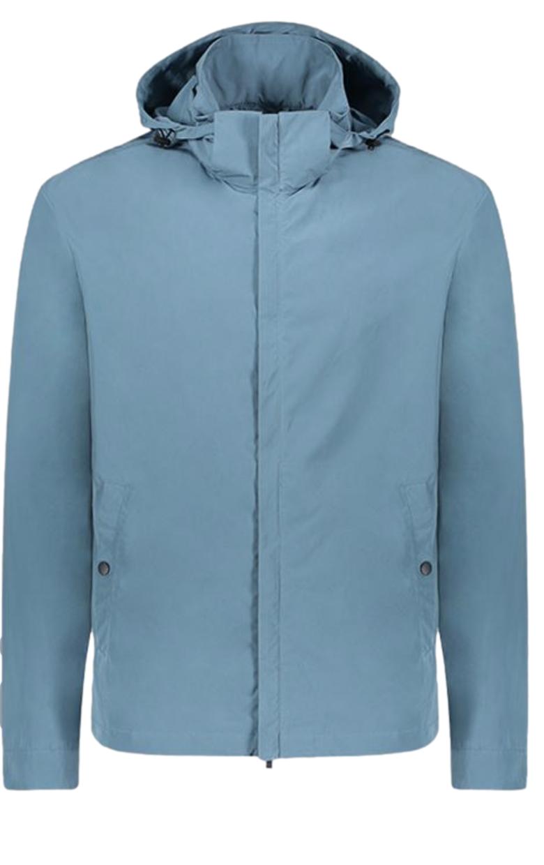 Paul & Shark RE-130 High Density Windbreaker Jakke Lyseblå
