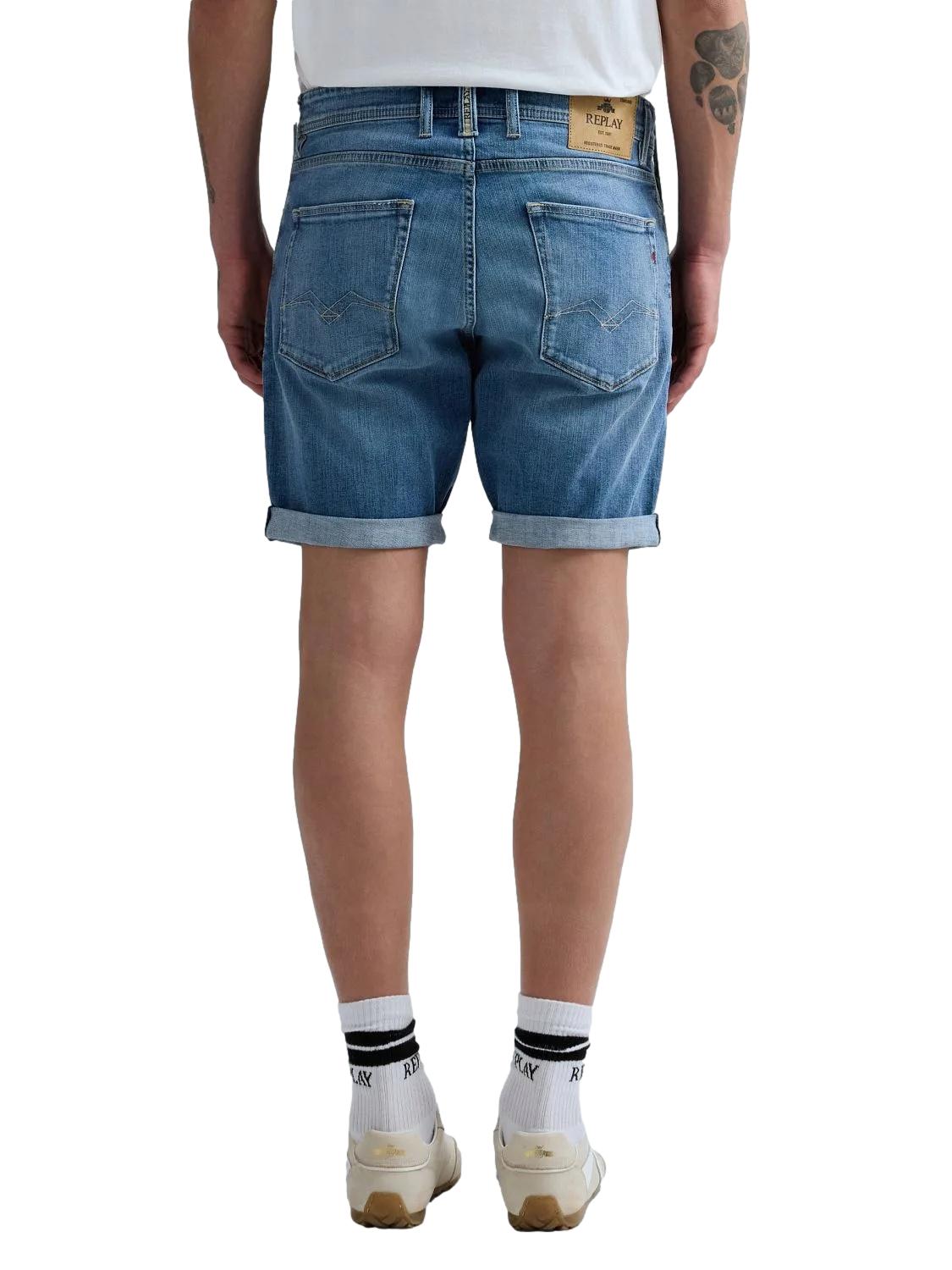 Replay RBJ.981 Short Shorts Denim - chrismoa.no