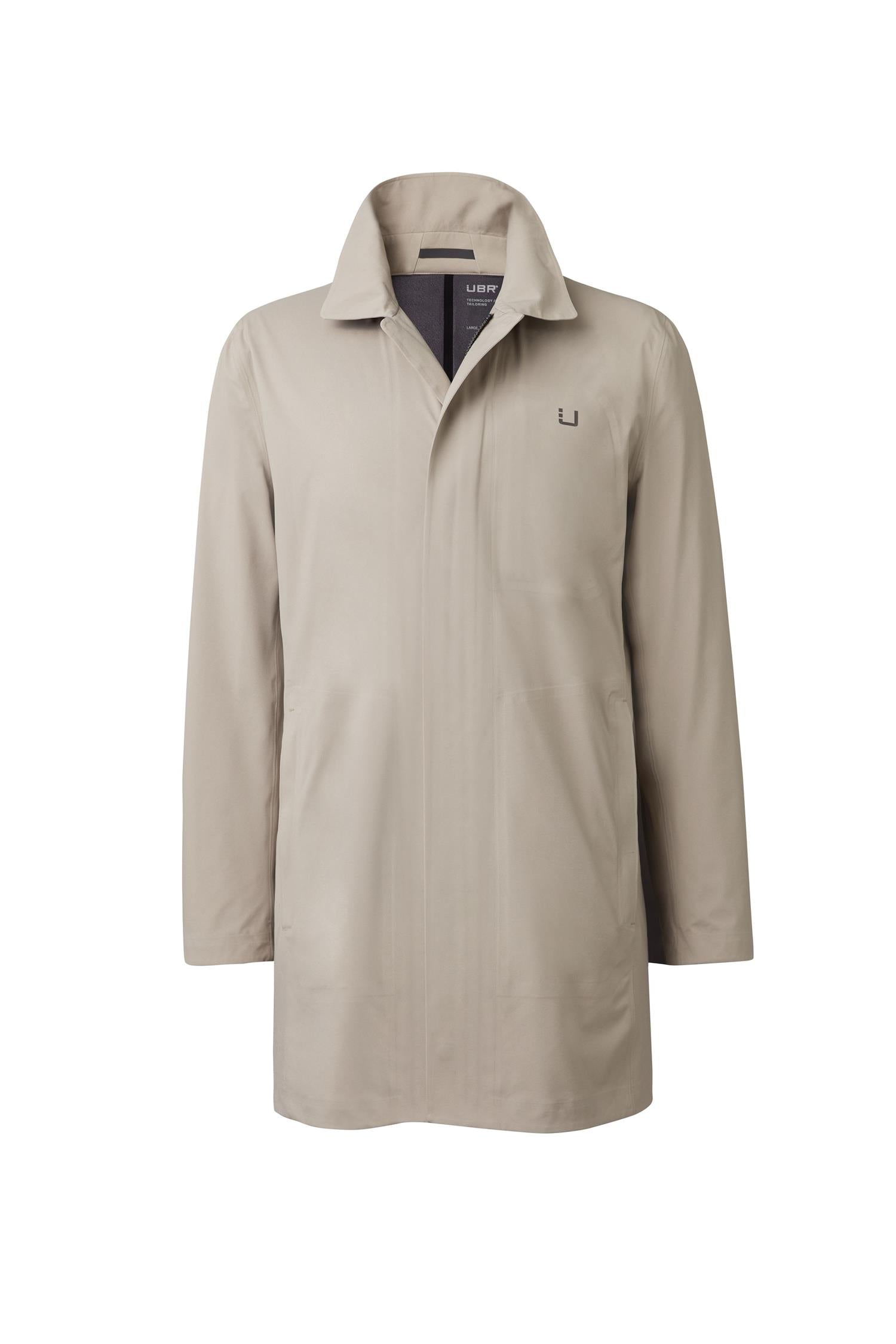 UBR Sky Fall Coat Frakk Beige - chrismoa.no