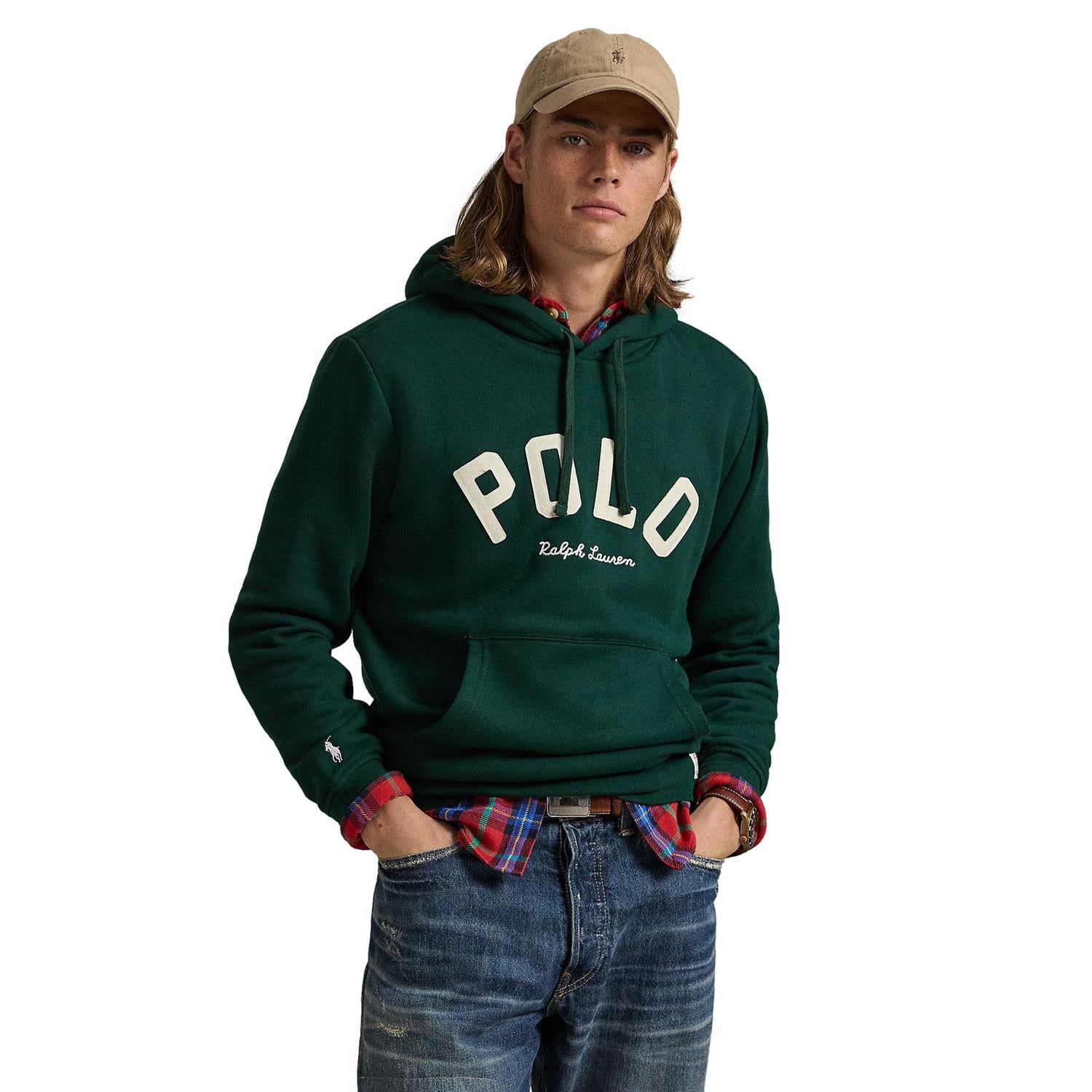 Polo Ralph Lauren THE RL FLEECE LOGO HOODIE Genser Grønn