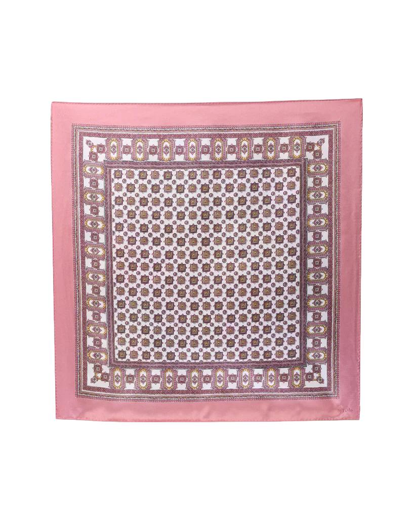 By TiMo Blush Paisley Silk Scarf Skjerf Multi