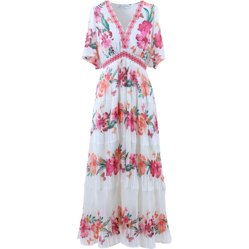 Hale Bob Angie Long Dress Kjole Blomster