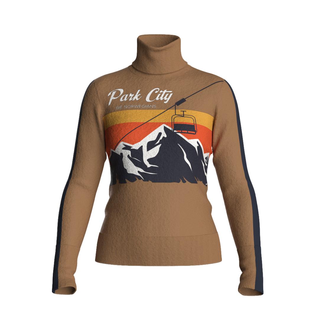 We Norwegians AfterSki Sweater Genser Brun