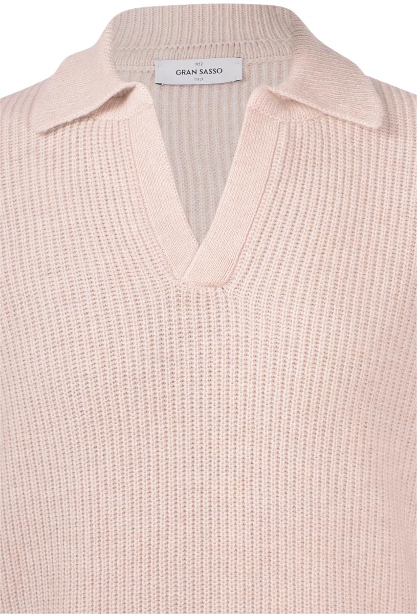 Gran Sasso Tennis Skipper Genser Beige - chrismoa.no